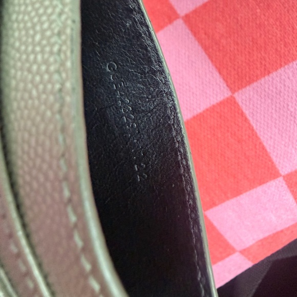 Yves Saint Laurent Sage Green Card Holder - Picture 3 of 4